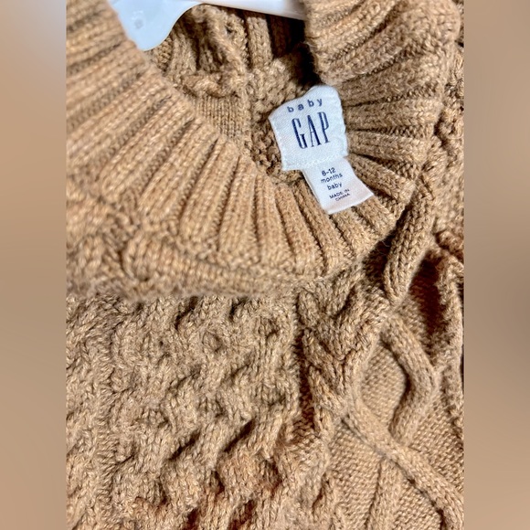 6-12 months Cable Knit Sweater Dress Baby Gap - Picture 4 of 4